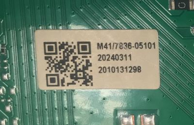 T-CON PARA TV ONN ORIGINAL / NUMERO DE PARTE 513C55B0M41 / TV55B0-ZC26-01(A) / 303C55B0231 / 20240311 / 2010131298 / M41/7836-05101 / PANEL ST4951D01-1 (V2.2) / DISPLAY ST4951D01-1 VER.2.2 / MODELO 100012585 50" - Imagen 3