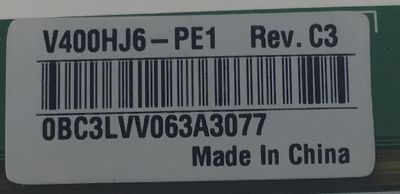 MAIN FUENTE COMBO PARA TV RCA ORIGINAL FHD / NUMERO DE PARTE TZ2006-326 / CV3553BH-U42 / 7.T3553BHU4211.3BA / 306010J553U42034 / PANEL CX400DLEDM / DISPLAY V400HJ6-PE1 REV.C3 / MODELO RLDED4016A-E - Imagen 4