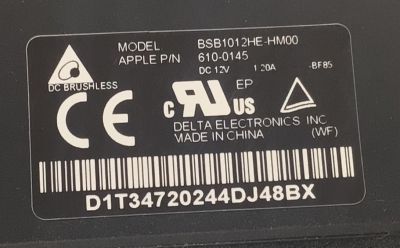 VENTILADOR PARA COMPUTADORA APPLE IMAC ORIGINAL - Imagen 3