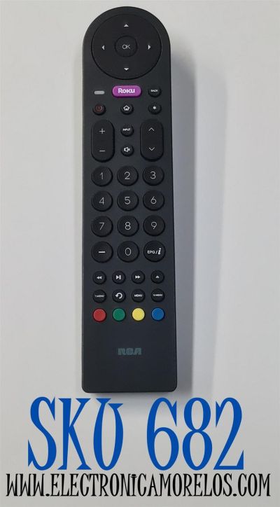 CONTROL REMOTO ORIGINAL PARA TV RCA / NUMERO DE PARTE WX 14453 / WX 15434 / WX14453 / WX15434 / UM-4 LR03