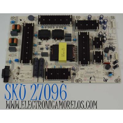 FUENTE DE PODER PARA TV HISENSE ORIGINAL / NUMERO DE PARTE 343524 / RSAG7.820.11820/ROH / 11820-B / CQC13134095636HH / PANEL HD750Y1U72-T0LG / DISPLAY HV750QUB-F91 / MODELO 75A65K