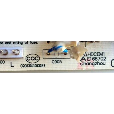 FUENTE DE PODER / HISENSE 125372 / RSAG7.820.1673/ROH / PARTES SUSTITUTAS 153024 / 122904 / PANEL LK400D3LA14 / MODELOS ELCHW402 / F40V87C - Imagen 2