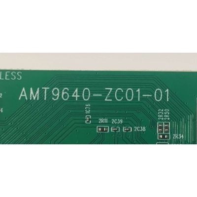 MAIN ORIGINAL PARA TV ONN 4K UHD HDR ROKU TV / NUMERO DE PARTE 515CT9640M10 / AMT9640-ZC01-01 / 20240719 / 2130006286 / M24148-MT / PANEL JR745R3HA4K / DISPLAY JR745R3HA4K / BN96-51821A / MODELO 100044717 75" - Imagen 3