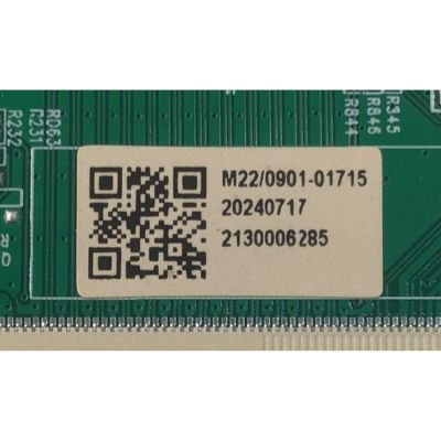 T-CON PARA TV ONN ORIGINAL / NUMERO DE PARTE 513C75A0M22 / TV75A0-ZC26-01(A) / 303C75A0231 / M22/0901-01715 / 20240717 / 2130006285 / DISPLAY JR745R3HA4K / BN96-51821A / MODELO 100044717 75" - Imagen 2