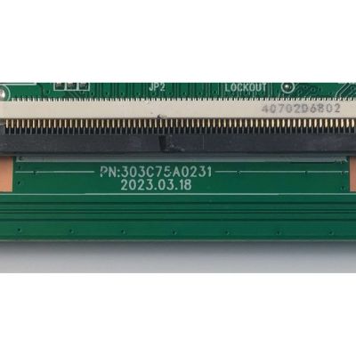 T-CON PARA TV ONN ORIGINAL / NUMERO DE PARTE 513C75A0M22 / TV75A0-ZC26-01(A) / 303C75A0231 / M22/0901-01715 / 20240717 / 2130006285 / DISPLAY JR745R3HA4K / BN96-51821A / MODELO 100044717 75" - Imagen 4