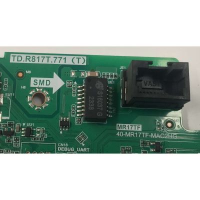 MAIN PARA TV TCL ORIGINAL 4K UHD HDR ROKU TV / NUMERO DE PARTE 30900-000110 / TD.R817T.771 / 30901-000127 / V8-MR17K01-LF / GNB003090A / TD.R817T.771 (T) / PANEL LVU650NDEL CS9W65 V3 / DISPLAY ST6451D06-3 VER.2.1 / MODELO 65S451 / 65S41BR - Imagen 3