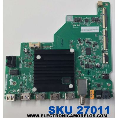 MAIN PARA TV TCL ORIGINAL 4K UHD HDR ROKU TV / NUMERO DE PARTE 30900-00010 / TD.R817T.771 / 30901-000127 / V8-MR17K01-LF / TD.R817T.771 (T) / 1P0509E0224166A0 / PANEL LVU550NDEL / DISPLAY ST5461D12-4 VER.2.2 / MODELO 55S451