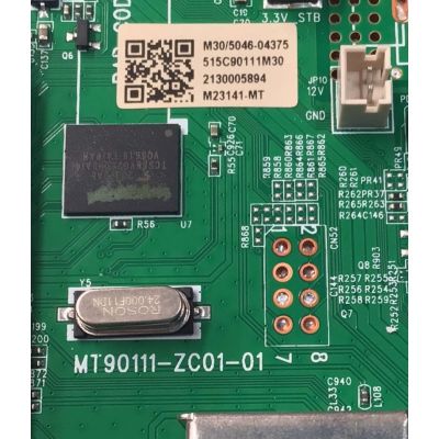 MAIN FUENTE COMBO PARA TV ONN ORIGINAL / NUMERO DE PARTE 515C90111M30 / MT90111-ZC01-01 / 2130005894 / M23141-MT / DISPLAY T320XVN02.G / MODELO 100012589 32 PULGADAS / NOTA IMPORTANTE FALTA BALUN (TUNER) NO AFECTA EN SU FUNCIONAMIENTO - Imagen 3