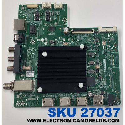 MAIN PARA TV INSIGNIA ORIGINAL 4K UHD FIRE TV / NUMERO DE PARTE 0980-0900-2900 / TD.MT9020.63 / 098009002900 / 098009002900(0A) / 89N089PA653010A / DISPLAY T430QVN03.8 / MODELO NS-43F301NA22