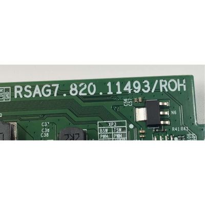 MAIN PARA TV HISENSE ORIGINAL 4K UHD HDR GOOGLE TV / NUMERO DE PARTE 315537 / RSAG7.820.11493/ROH / 75A53FUA(0010) / 307057 / PANEL HD750Y1U72-T0L2 / DISPLAY HV750QUB-F91 / MODELO 75A65H / 75A65H 75A53FUA - Imagen 3