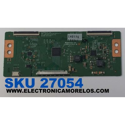 T-CON PARA TV NAXA ORIGINAL / NUMERO DE PARTE 6871L-2995A / 6870C-0401C / 2995A / MODELO NT-5502K