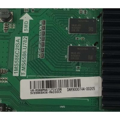 MAIN PARA TV PANASONIC VIERA ORIGINAL 4K UHD SMART TV / NUMERO DE PARTE SVS586SA06-MA200CK / T.MS6586.U782 / V8-MS86MNA-LF1V158 / 1MS586C2ISA / SVS586SA06 / DAM9000744 / DISPLAY LC430EQY (SM)(A3) / MODELO TC-43GX500H - Imagen 3