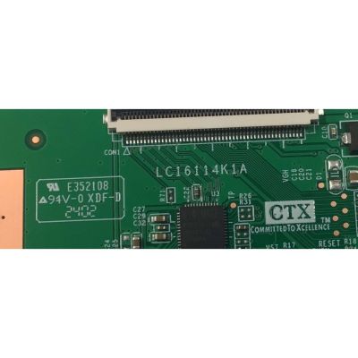 T-CON PARA TV ONN ORIGINAL / NUMERO DE PARTE LC320DXC-SMA8.2K / LC16114K1A / LC320DXC / 2401LGBRV03-026 / 4012734298 / PANEL K320WDD1B / DISPLAY LC320DXC (SM)(A8) / MODELO 100012589 32" - Imagen 3