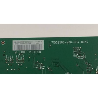 MAIN PARA MONITOR CURVO AOC ORIGINAL FHD / NUMERO DE PARTE GQKCB0AZ012000Q / 715G9500-M0D-B04-005K / (Q)GQKCB0AZ012000Q / 5933932M0099 / 2TJA3Q5 / E243951 / PANEL TPM270WF1-ST2701B019 REV:23A / DISPLAY SG2701B01-9 VER.2.3 / MODELO C27G2Z - Imagen 3