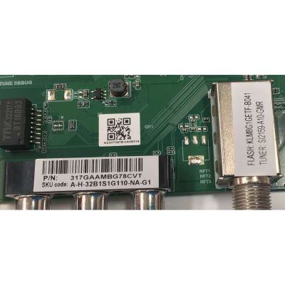 MAIN PARA TV INSIGNIA ORIGINAL / NUMERO DE PARTE 317GAAMBG78CVT / TD.T950X4.63 / AMBG78CVTN22070978 / 0A05717 / DISPLAY HV320WHB-F55 REV6.0 / MODELO NS-32F201NA23  - Imagen 4