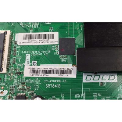 MAIN FUENTE COMBO PARA TV JVC ORIGINAL / NUMERO DE PARTE 02-SKRT2841 / 201-MT841C1N-28 / 40D2010 / 3RT841B1 / 3RT841B1ATA / TLIDF167214LA0384 / IDF167214L / 20200912 V.01 / 1.30.01.TTD284C1-00-08 / MODELO LT-40EC3308  - Imagen 2