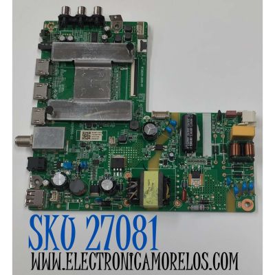 MAIN FUENTE COMBO PARA TV ONN ORIGINAL HD ROKU TV/ NUMERO DE PARTE 515C28211M15 / RT28211-ZC01-01 / E022M555-G1 / 2010111340 / PANEL LSC320AN10-H02 / DISPLAY V320BJ8-Q01 REV.C1 / MODELO 100012589 32"