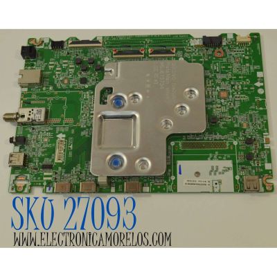 MAIN PARA TV LG ORIGINAL 4K UHD SMART TV / NUMERO DE PARTE EBT67691101 / EAX69763506 / EAX69763506(1.0) / 67691101 / PANEL NC860TQF-ABLH5 / DISPLAY HV860QUB-E1E / MODELO 86UQ7070ZUD / 86UQ7070ZUD.BUSGLKR