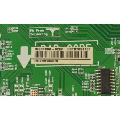 MAIN PARA TV LG ORIGINAL 4K UHD SMART TV / NUMERO DE PARTE EBT67691101 / EAX69763506 / EAX69763506(1.0) / 67691101 / PANEL NC860TQF-ABLH5 / DISPLAY HV860QUB-E1E / MODELO 86UQ7070ZUD / 86UQ7070ZUD.BUSGLKR - Imagen 3