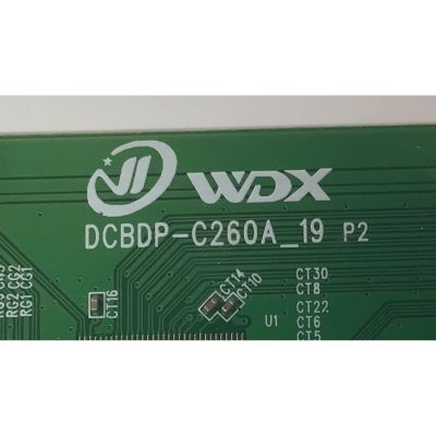 T-CON PARA TV ORIGINAL / NUMERO DE PARTE 8T03D25506HKC / DCBDP-C260A_19 / PT650GT01-1 / 23030 / 902400157 / MODELO 65" - Imagen 2