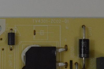 FUENTE DE PODER PARA TV ONN ORIGINAL / NUEMRO DE PARTE C14C4301M02A / TV4301-ZC02-01 / E021M589-B1 / 2130003668 / M02A/1136-02909 / 20220429 / DISPLAY HF500QUB-F20 / MODELO 100133204 50" - Imagen 3