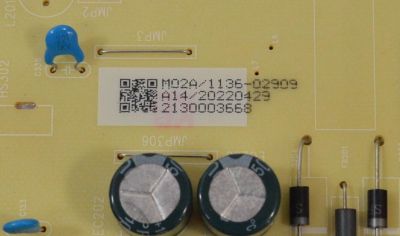 FUENTE DE PODER PARA TV ONN ORIGINAL / NUEMRO DE PARTE C14C4301M02A / TV4301-ZC02-01 / E021M589-B1 / 2130003668 / M02A/1136-02909 / 20220429 / DISPLAY HF500QUB-F20 / MODELO 100133204 50" - Imagen 4