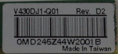 MAIN PARA TV ONN ORIGINAL 4K UHD HDR ROKU TV/ NUMERO DE PARTE 515CT9640M05 / AMT9640-ZC01-01 / M05/7689-03724 / 20240505 / 2010134320 / DISPLAY V430DJ1-Q01 REV.D2 / MODELO 100012584 43" - Imagen 3