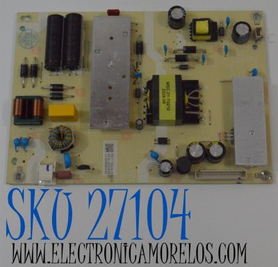 FUENTE PODER PARA TV ONN ORIGINAL / NUMERO DE PARTE 514C3904M07 / TV3904-ZC02-01 / E021M516-D1 / M07/7664-04632 / 20240507 / 2130006030 / DISPLAY V430DJ1-Q01 REV.D2 / MODELO 100012584 43"