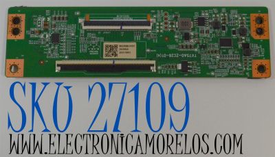 T-CON PARA TV ONN ORIGINAL / NUMERO DE PARTE 513C75A0M03 / TV75A0-ZC26-01 / TV75A0-ZC26-01(A) / M03/8589-01037 / 20230620 / 2010118951 / DISPLAY JR745R3HA2Y / MODELO 100044717 75" 