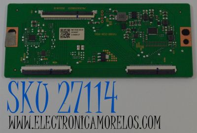 T-CON ORIGINAL PARA TV ONN / NUMERO DE PARTE 513C55B0M61 / TV55B0-ZC26-01 / TV55B0-ZC26-01(A) / 303C55B0231 / 2023.06.16 / 20230616 / M61/5540-09126 / 20240427 / 2130006127 / DISPLAY ST5461D18-2 VER.2.1 / MODELO 100012586 55"