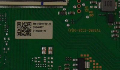 T-CON ORIGINAL PARA TV ONN / NUMERO DE PARTE 513C55B0M61 / TV55B0-ZC26-01 / TV55B0-ZC26-01(A) / 303C55B0231 / 2023.06.16 / 20230616 / M61/5540-09126 / 20240427 / 2130006127 / DISPLAY ST5461D18-2 VER.2.1 / MODELO 100012586 55" - Imagen 2