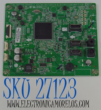 MAIN PARA MONITOR LG ORIGINAL 4K UHD / NUMERO DE PARTE EAX67876403 / EAX67876403(1.0) / 67876403 / NP282101D9 / PANEL MV270QUM-N31 BA / MODELOS  27UL500 / 27UL500-WC.AWMDNPN