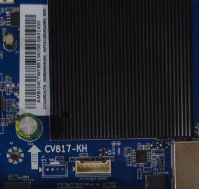 MAIN PARA TV ONN ORIGINAL 4K UHD HDR ROKU TV / NUMERO DE PARTE 317GAAMBJ54CTW / CV817-KH / 7.T817KH220000.0F0 / T22170-TX / 0405DD / PANEL TPT650WR-R3HA.P / DISPLAY JR645R3HA3L / MODELO 100012587 65" - Imagen 4