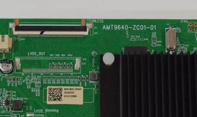 MAIN ORIGINAL PARA TV ONN 4K UHD HDR ROKU TV / NUMERO DE PARTE 515CT9640M05 / AMT9640-ZC01-01 / M05/4841-03944 / 20240323 / 2010132888 / M24003-MT / DISPLAY ST6451D04-9 V2.1 / MODELO 100012587 65" - Imagen 2