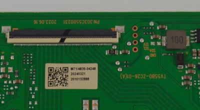T-CON ORIGINAL PARA TV ONN / NUMERO DE PARTE 513C55B0M71 / TV55B0-ZC26-01(A) / 303C55B0231 / M71/4839-04248 / 20240321 / 2010132888 / DISPLAY ST6451D04-9 V2.1 / MODELO 100012587 65" - Imagen 2