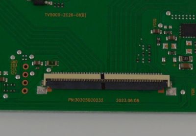 T-CON ORIGINAL PARA TV ONN / NUMERO DE PARTE 513C50C0M51 / TV50C0-ZC26-01(B) / 303C50C0232 / M51/1917-03896 / 20240420 / 2130006081 / PANEL V550DJ2-Q01 (D1) / DISPLAY V550DJ2-Q01 REV.D1 / MODELO 100012586 55" - Imagen 3