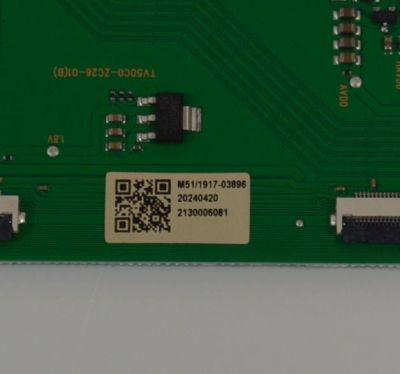 T-CON ORIGINAL PARA TV ONN / NUMERO DE PARTE 513C50C0M51 / TV50C0-ZC26-01(B) / 303C50C0232 / M51/1917-03896 / 20240420 / 2130006081 / PANEL V550DJ2-Q01 (D1) / DISPLAY V550DJ2-Q01 REV.D1 / MODELO 100012586 55" - Imagen 2