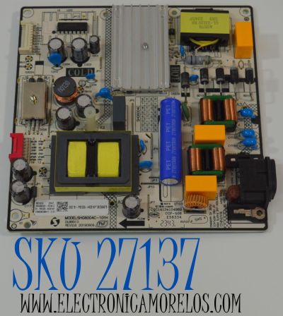 FUENTE DE PODER ORIGINAL NUEVA PARA TV AMAZON OMNI SERIES / NUMERO DE PARTE 81-PBEG55-H4C81AP / SHG6004C-101H / DLBB513 / 20190909 / CQC14134104969 / SHG6004C81-101HA / SHG6004C / MODELO K24NE5 55'' PULGADAS
