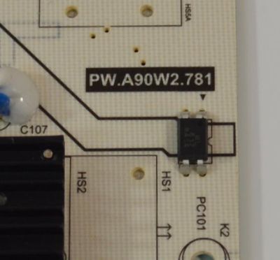 FUENTE DE PODER ORIGINAL NUEVA PARA TV DAEWOO / NUMERO DE PARTE 81-PBE122-C090001 / PW.A90W2.781 / PW.A90W2.781-M-01 / PW.A90W2 781-M-01 / E173873 / PANEL LVU500CHDX / DISPLAY CV500U5-T02 REV:01 / MODELOS DAW50UR / HKP50RUHD2 - Imagen 2
