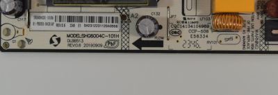 FUENTE DE PODER ORIGINAL NUEVA PARA TV KALLEY / NUMERO DE PARTE 81-PBE055-H4C81AP / SHG6004C-101H / SHG6004C81-101HA / DLBB513 / CQC14134104969 / E56334 / SHG6004C / 20190909 / MODELO K-ATV50UHD - Imagen 2