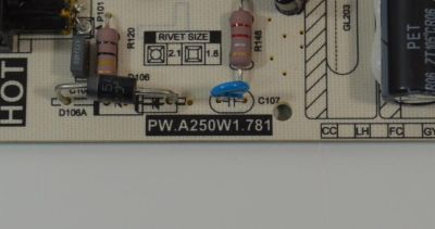 FUENTE DE PODER ORIGINAL NUEVA PARA TV AMAZON OMNI SERIES / NUMERO DE PARTE 81-PWE15X-C250001 / PW.A250W1.781 / PW.A250W1.781-M-03 / PW.A250W1 781-M-03 / E173873 / E56334 / SHG6004C / 20190909 / MODELO QL65F601A - Imagen 4