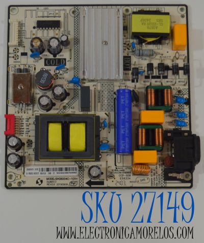 FUENTE DE PODER ORIGINAL NUEVA PARA TV TCL / NUMERO DE PARTE 81-PBE055-H4C91CP / SHG6004C-101H / SHG6004C91-101HC / SHG6004C / DLBB513 / 20190909 / CQC14134104969 / MODELO 50CF630