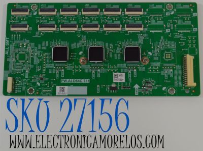 LED DRIVER ORIGINAL PARA TV AMAZON FIRE TV / NUMERO DE PARTE 81-BLI12X-C900001 / PW.ALD64C.781 / PW.ALD64C.781-M-01 / PW.ALD64C 781-M-01 / M23020240 / 2605V66B0 / E203640 / MODELO QL50F601A