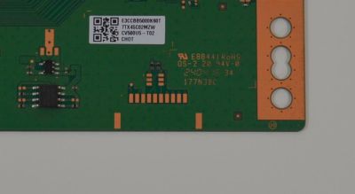 T-CON ORIGINAL NUEVA PARA TV DAEWOO / NUMERO DE PARTE / E3CCBB5000K60T / CV500U5-T02 / 4TX34H00NQW / 177N3B / E88441 / PANEL LVU500CHDX E0504 / DISPLAY CV500U5-T02 REV:01 / MODELO DAW50UR - Imagen 2