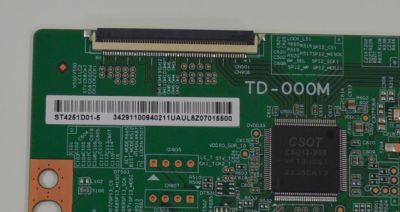T-CON ORIGINAL NUEVA PARA TV AMAZON OMNI SERIES / NUMERO DE PARTE 34291100940211 / TD-000M / ST4251D01-5 / 34.29110.094 / 34291100940211UAUL / E257384 / MODELO K24NE5 55'' PULGADAS - Imagen 2