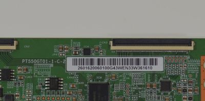 T-CON ORIGINAL NUEVA PARA TV NOKIA QLED / NUMERO DE PARTE 2601620060100 / PT550GT01-1-C-2 / 2601620060100G43 / E54926 / L227245A_04 / MODELO QN55GV315ISW - Imagen 2