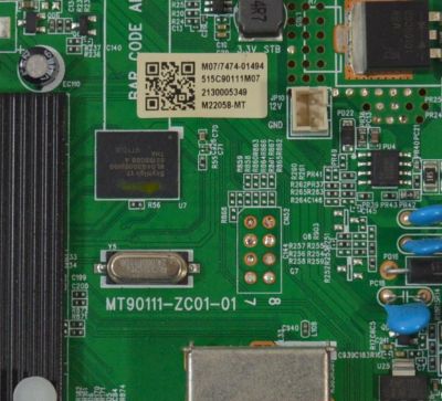 MAIN FUENTE COMBO ORIGINAL PARA TV ONN ROKU HD / NUMERO DE PARTE  515C9011M07 / MT9011-ZC01-01 / M07/7474-01494 / 2130005349 / M22058-MT / PANEL V320BJ8-Q01 / DISPLAY V320BJ8-Q01 REV.C1 / MODELO 10012589 32" - Imagen 2