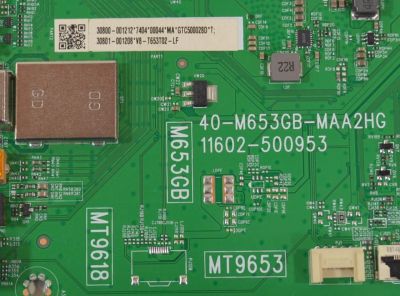 MAIN ORIGINAL PARA TV TCL QLED 4K UHD HDR / NUMERO DE PARTE 30801-001208 / 30800-001212 / 40-M653GB-MAA2HG / 11602-500953 / M653GB / MT9653 / MT9618 / V8-T653T02-LF / PANEL LVU980NDJL / DISPLAY ST9751D01-4 VER.2.2 / MODELO 98Q651G / 98Q671G / 98Q672G - Imagen 2