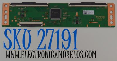 T-CON ORIGINAL NUEVA PARA TV YANDEX TV / NUMERO DE PARTE E3CCBB5000K70T / CV500U5-T02 / E88441 / 177N3BC / 0TX3CC09NCW / CHOT / DISPLAY CV500U5-T02 REV:01 / MODELO YNDX-00075