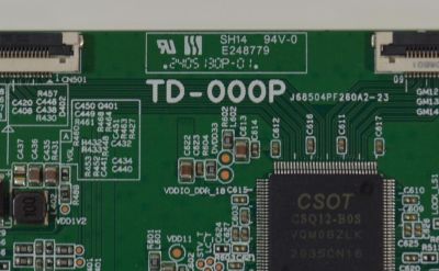T-CON ORIGINAL NUEVA PARA TV SHARP / NUMERO DE PARTE 34291100CU / 34291100CU0111USU / 34.29110.0CU / TD-000P / ST7461D03-2 / 34291100CU0111 / J68504PF260A2-23 / PANEL K750WDJ10HE / DISPLAY ST7461D03-2 VER.2.3 / MODELO 4T-C75EL8UR - Imagen 3